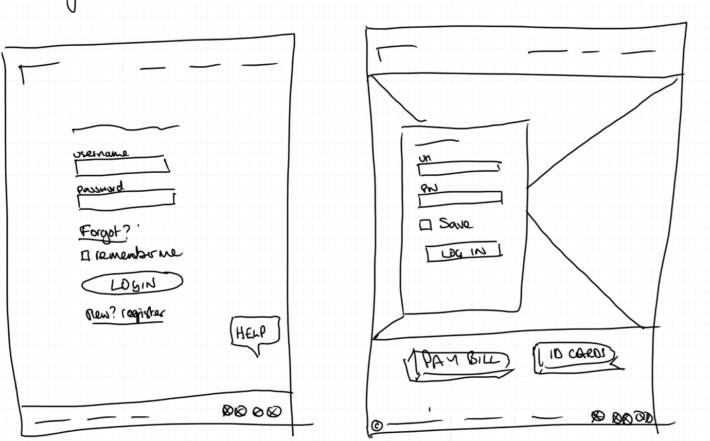 Insuranceful wireframe sketch 5